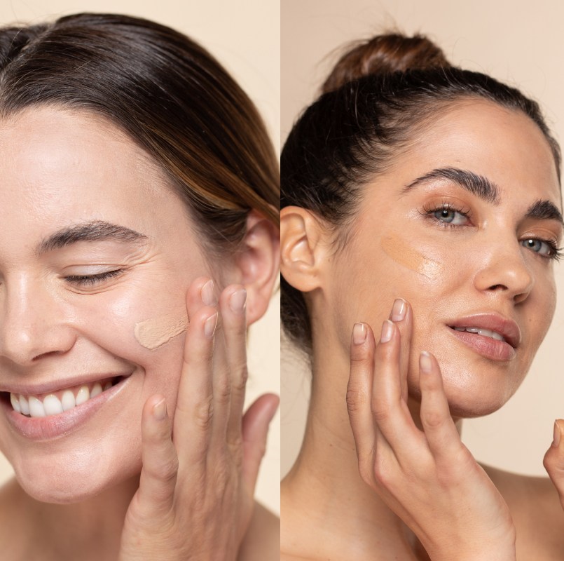 Bases de maquillaje efecto sérum que cuidan la piel ¡mientras unifican el  tono facial!